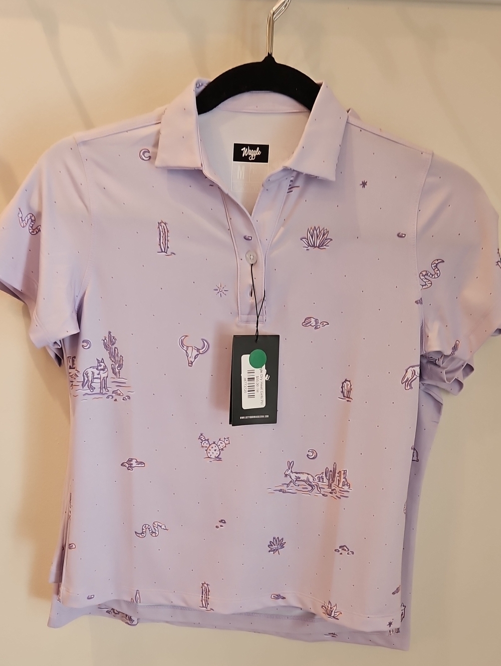 Waggle Dry Heat Girls Polo